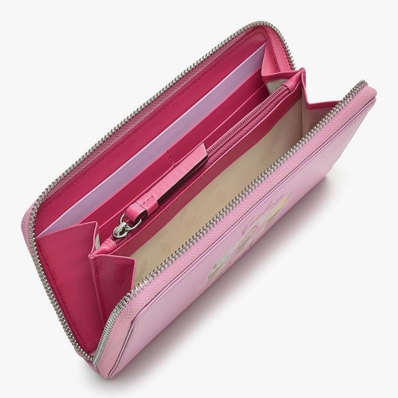 NWT-Radley London-Feeling Sweet-Ice Cream🍦Lg Zip Around Wallet-Sugar Pink-$135 - Picture 12 of 12